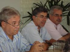 Visita dos candidatos a Reitoria ao Sindicato 2009 